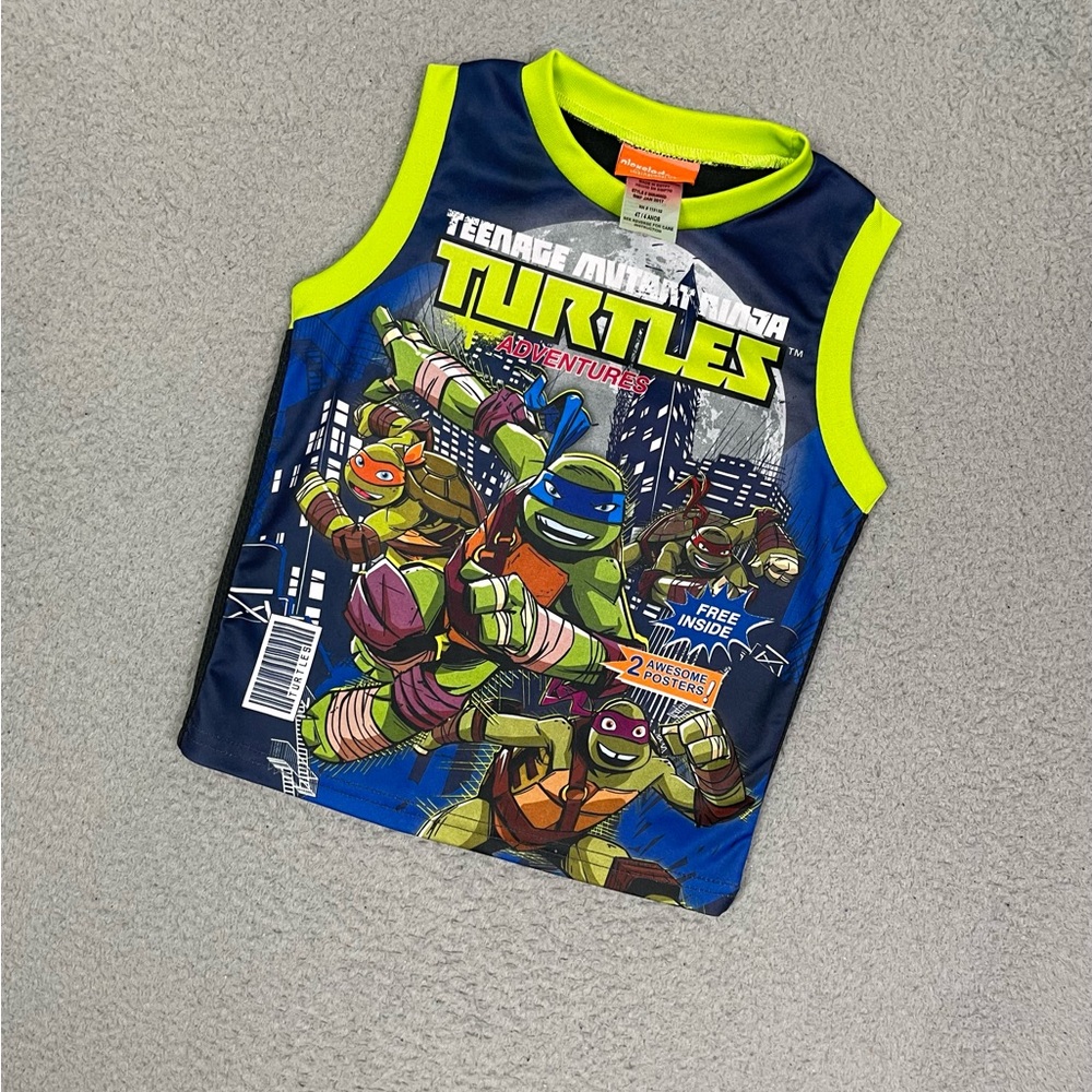 Kids Teenage mutant‎ ninja turtles tank top